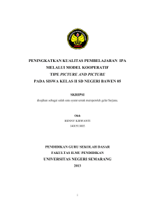 peningkatkan kualitas pembelajaran ipa melalui model