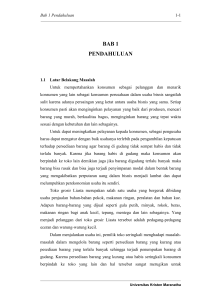 bab 1 pendahuluan - Repository Maranatha