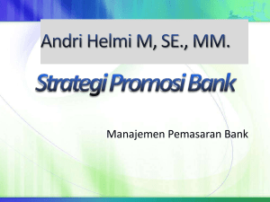 Strategi Promosi