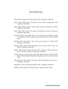 daftar pustaka - Universitas Sumatera Utara
