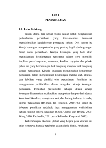 1 BAB 1 PENDAHULUAN 1.1. Latar Belakang Tujuan utama dari