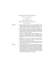 peraturan daerah kabupaten sumedang nomor 14 tahun 2011