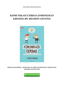 PDF Komunikasi Cerdas (Indonesian