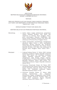 keputusan menteri kelautan dan perikanan republik indonesia
