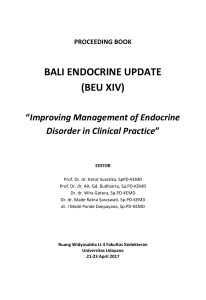 bali endocrine update (beu xiv)