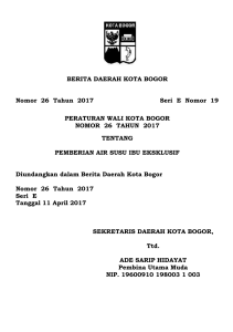 berita daerah kota bogor - JDIH Pemerintah Kota Bogor