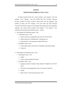 bab iii sistem kelistrikan tiga fasa