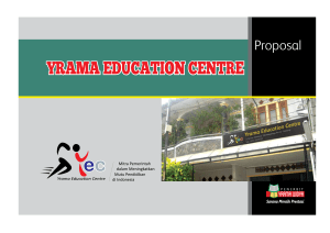galeri kegiatan yec - Yrama Education Centre