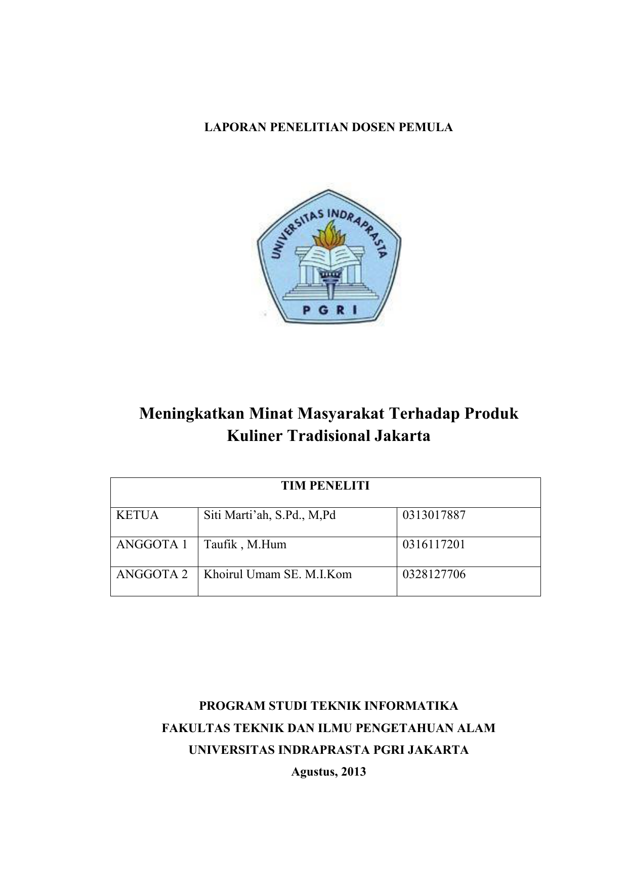 Contoh Bab Skripsi Teknik Informatika Kumpulan Berbagai Skripsi My