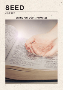 living on god`s promises