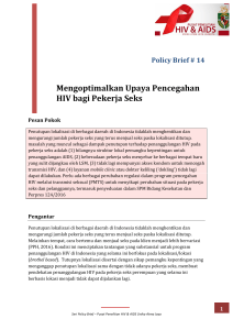 Mengoptimalkan Upaya Pencegahan HIV bagi - OPSI