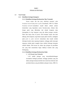 5 BAB 2 TINJAUAN PUSTAKA 2.1 Teori Umum 2.1.1