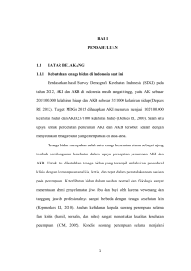 BAB I PENDAHULUAN 1.1 LATAR BELAKANG 1.1.1