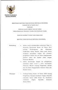 peraturan menteri perhubungan republik indonesia nomor pm 54