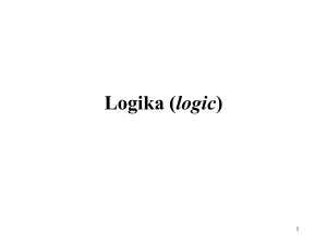 Logika (logic)