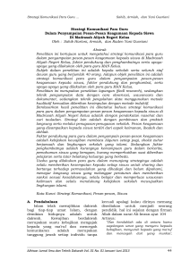 Alhiwar Jurnal Ilmu dan Teknik Dakwah Vol. 01 No. 01 Januari