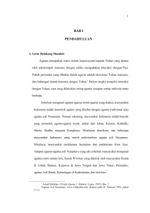bab i pendahuluan - Institutional Repository of IAIN Tulungagung