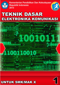 Teknik Elektronika Komunikasi - Laman Sumber Belajar Direktorat