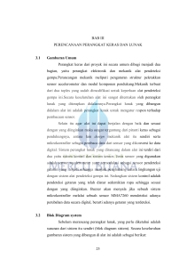 25 BAB III PERENCANAAN PERANGKAT KERAS DAN LUNAK 3.1