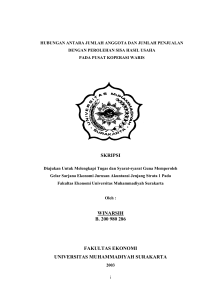 daftar isi - Universitas Muhammadiyah Surakarta