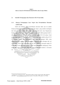 25 BAB 2 KELAYAKAN INTEGRASI EKONOMI ASEAN dan INDIA