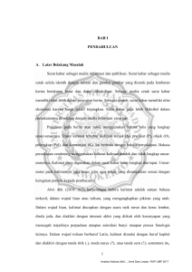 1 BAB I PENDAHULUAN A. Latar Belakang Masalah Surat kabar