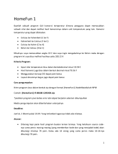 HomeFun 1 - Journal of Budi Irawan