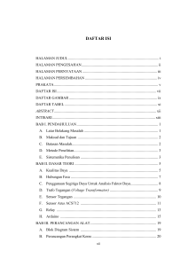 daftar isi