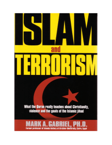 (Bagian 2 - Akar Terorisme Dalam Islam) Oleh