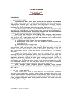 stratrgi pmsrn - Universitas Sumatera Utara