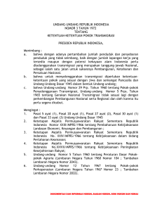 undang-undang republik indonesia nomor 3 tahun