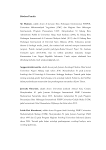 Biodata Penulis - Ejournal UMM - Universitas Muhammadiyah Malang