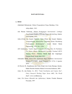 DAFTAR PUSTAKA A. BUKU Abdulkadir Muhammad, Hukum