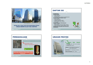 desain sub-structure pada bangunan gedung