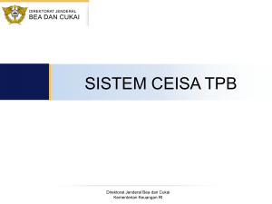 Materi Sosialisasi CEISA TPB Terbaru