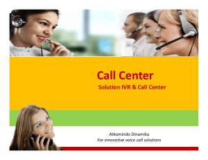Call Center - Atkomindo Dinamika