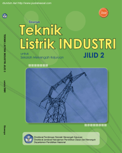 Teknik Listrik Industri, Jilid 2, Siswoyo, 2008
