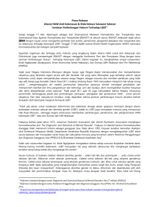 Press Release Aliansi HAM Anti Kekerasan