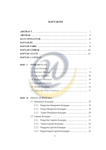 daftar isi - Widyatama Repository