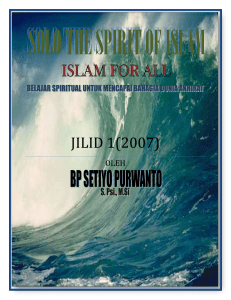 jilid 1(2007) - SOLO SPIRIT ISLAM