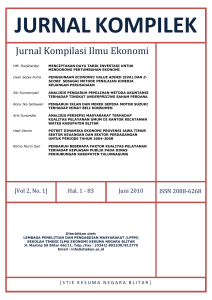 Jurnal Kompilasi Ilmu Ekonomi - Journals | STIE Kesuma Negara