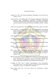 261 DAFTAR PUSTAKA Annisah, Siti. 2014. Alat Peraga