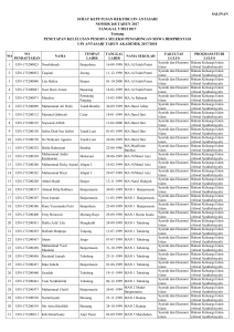 SALINAN UIN ANTASARI TAHUN AKADEMIK 2017/2018 SURAT