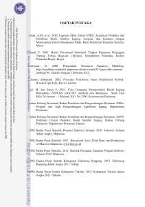 daftar pustaka - IPB Repository