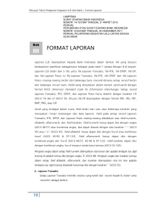 FORMAT LAPORAN FORMAT LAPORAN III