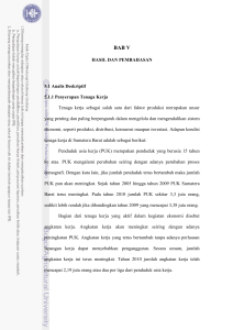 HASIL DAN PEMBAHASAN 5.1 Analis Deskriptif