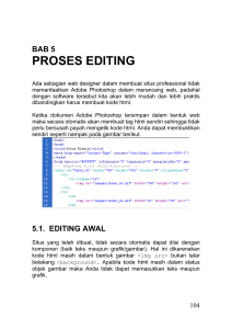 proses editing - Warungkepo.com