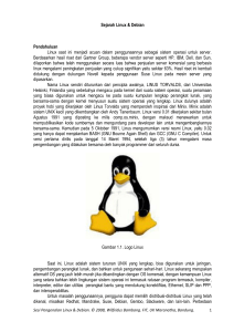 Sejarah Linux dan debian