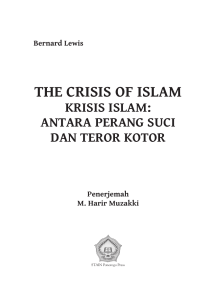 the crisis of islam - Research Repository of IAIN Ponorogo