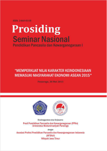 prosiding - Prodi Pendidikan Pancasila dan Kewarganegaraan